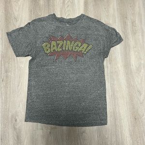 Big Bang Theory Bazinga t-shirt, medium